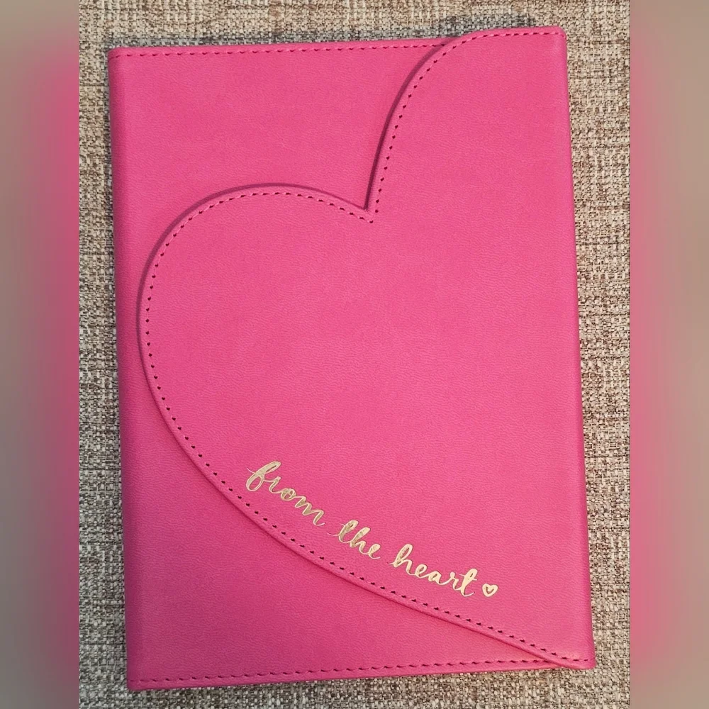 Pink Heart Notebook